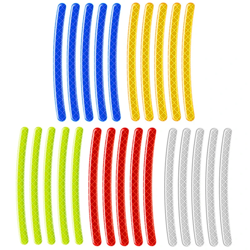 Car Wheel Glowing Stripes