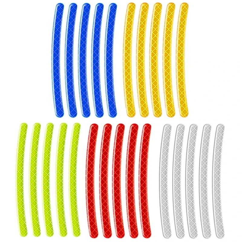 Car Wheel Glowing Stripes