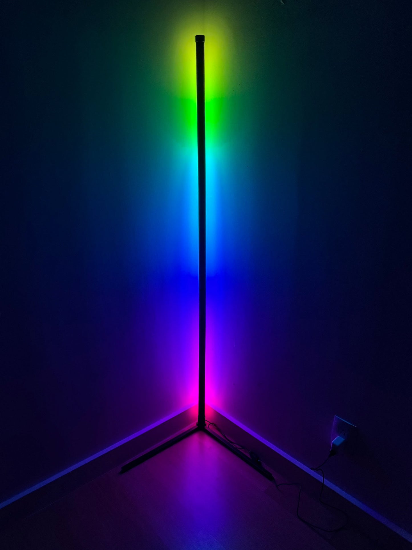 RGB Smart LED Corner Floor Lamp