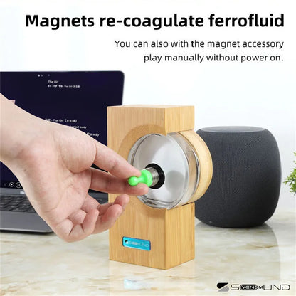 Magnetic Music Liquid Display