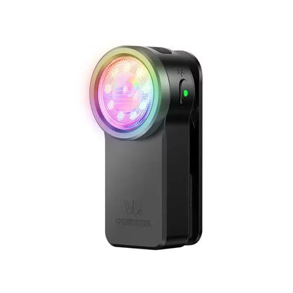 best edc flashlight in black finish with RGB head