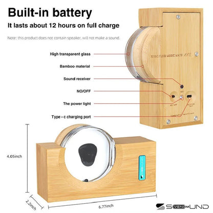 Magnetic Music Liquid Display