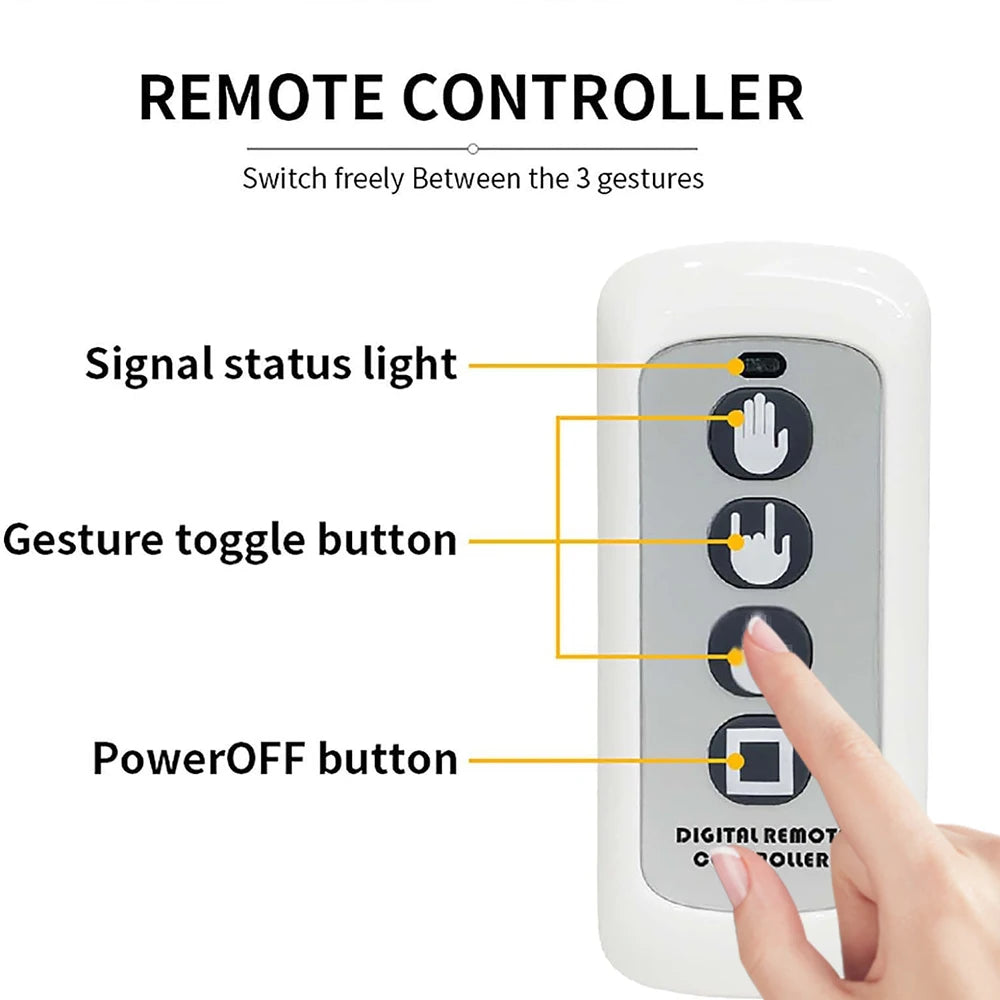 Hand Gesture LED Sign for Car