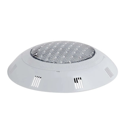 ip68 waterproof pool light side view on white background