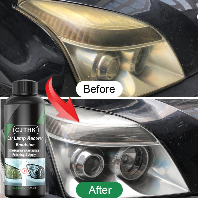 Car Headlight Restoration and Polishing Kit