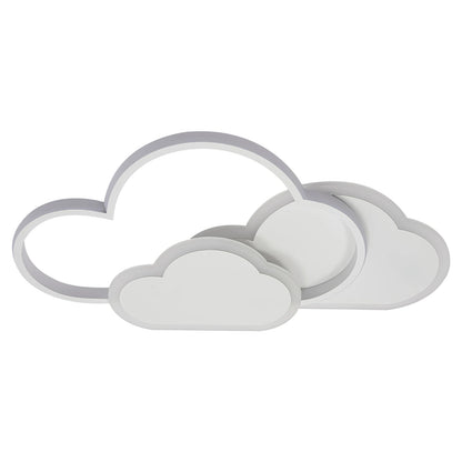 cloud led lights unlit product shot on white background showing layered design