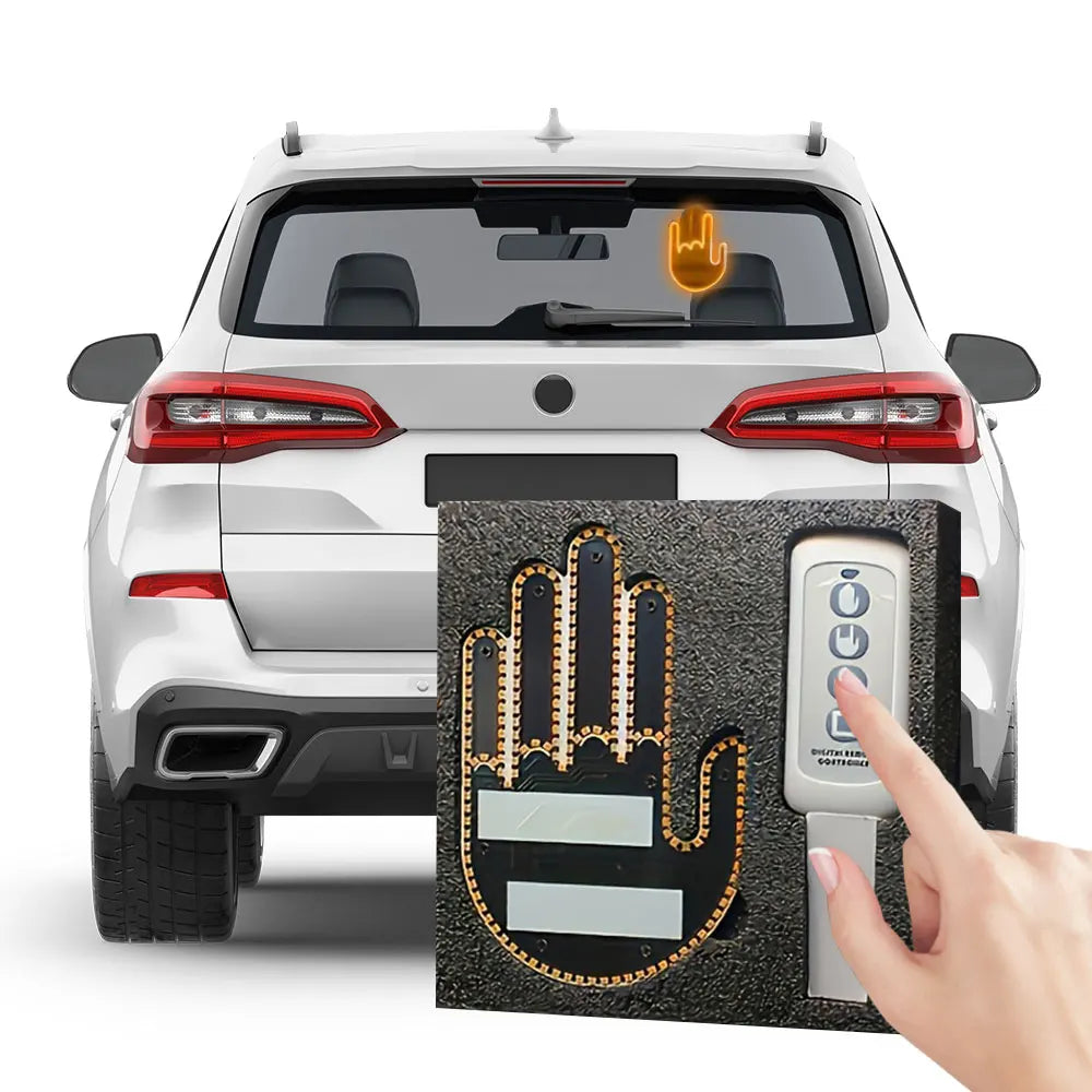 Hand Gesture LED Sign for Car
