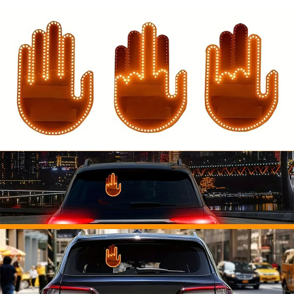 Hand Gesture LED Sign for Car