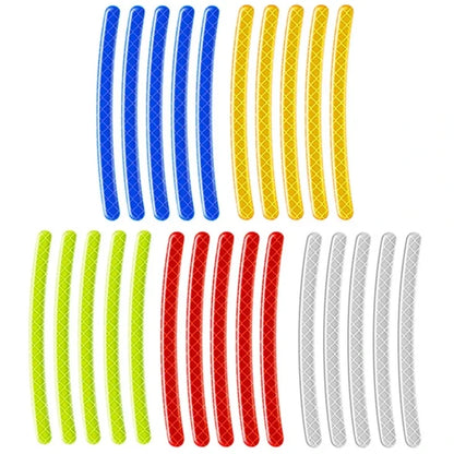 Car Wheel Glowing Stripes