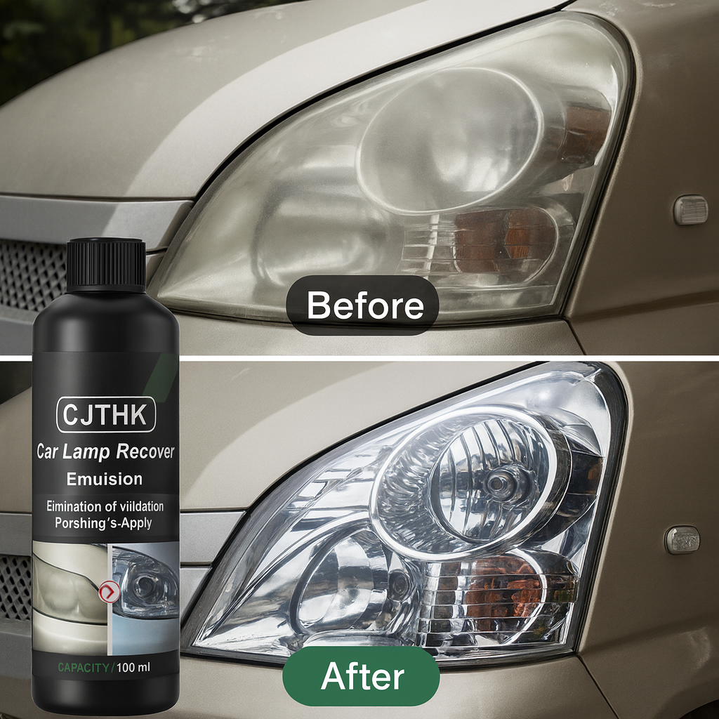 Car Headlight Restoration and Polishing Kit