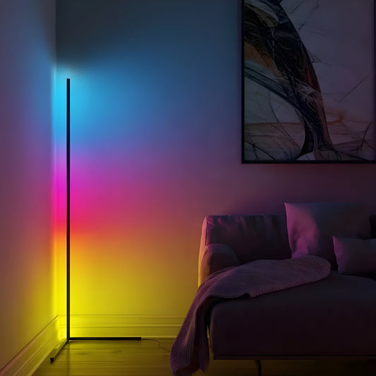 RGB Smart LED Corner Floor Lamp