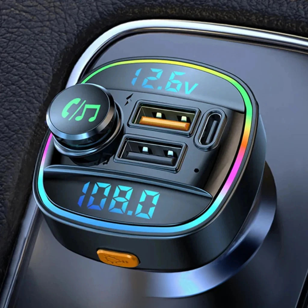 Bluetooth Car FM Transmitter & Charger