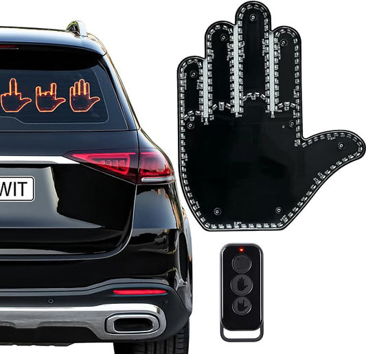 Hand Gesture LED Sign for Car