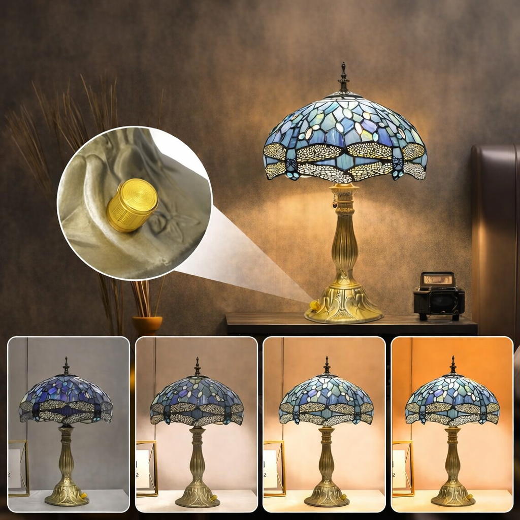 dimmable dragonfly lamp brightness