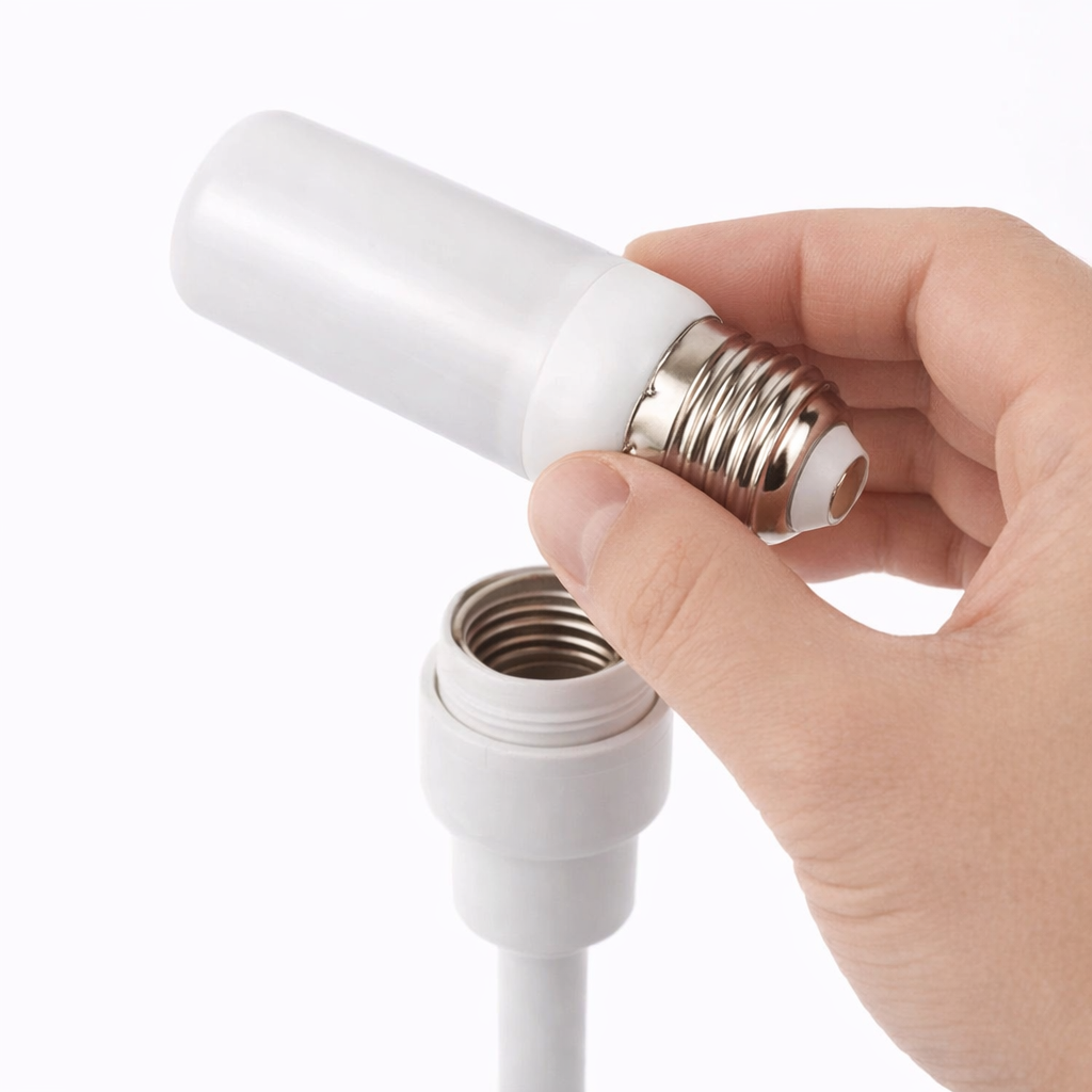led flame light bulb easy e27 socket installation