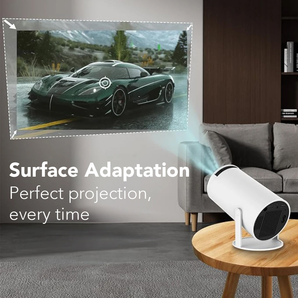 Ultra HD Projector with WiFi & Bluetooth